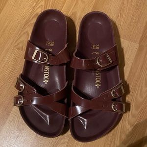 Women’s Franca Natural Leather Birkenstock - Size 38 EUC